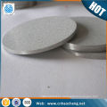 Monel sintered mesh oil filter / Monel porous sintered filter discs / powder sintering disk